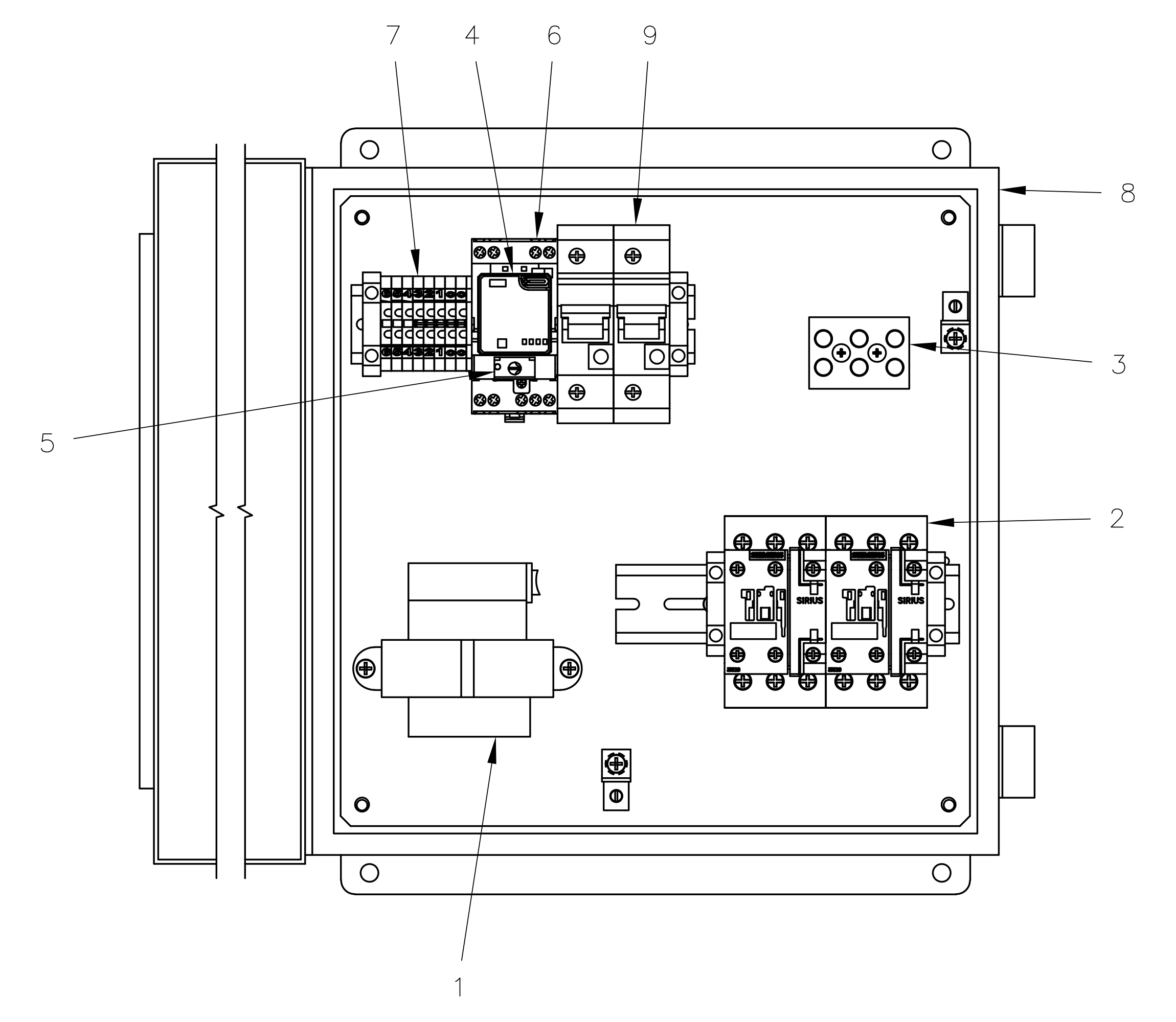 Subpanel with Time and Delay