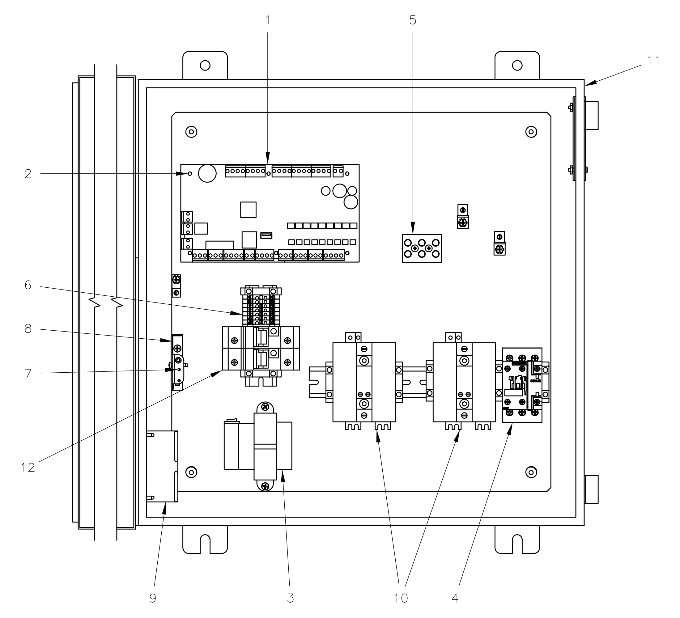 Subpanel with Vapor-logic and SSR