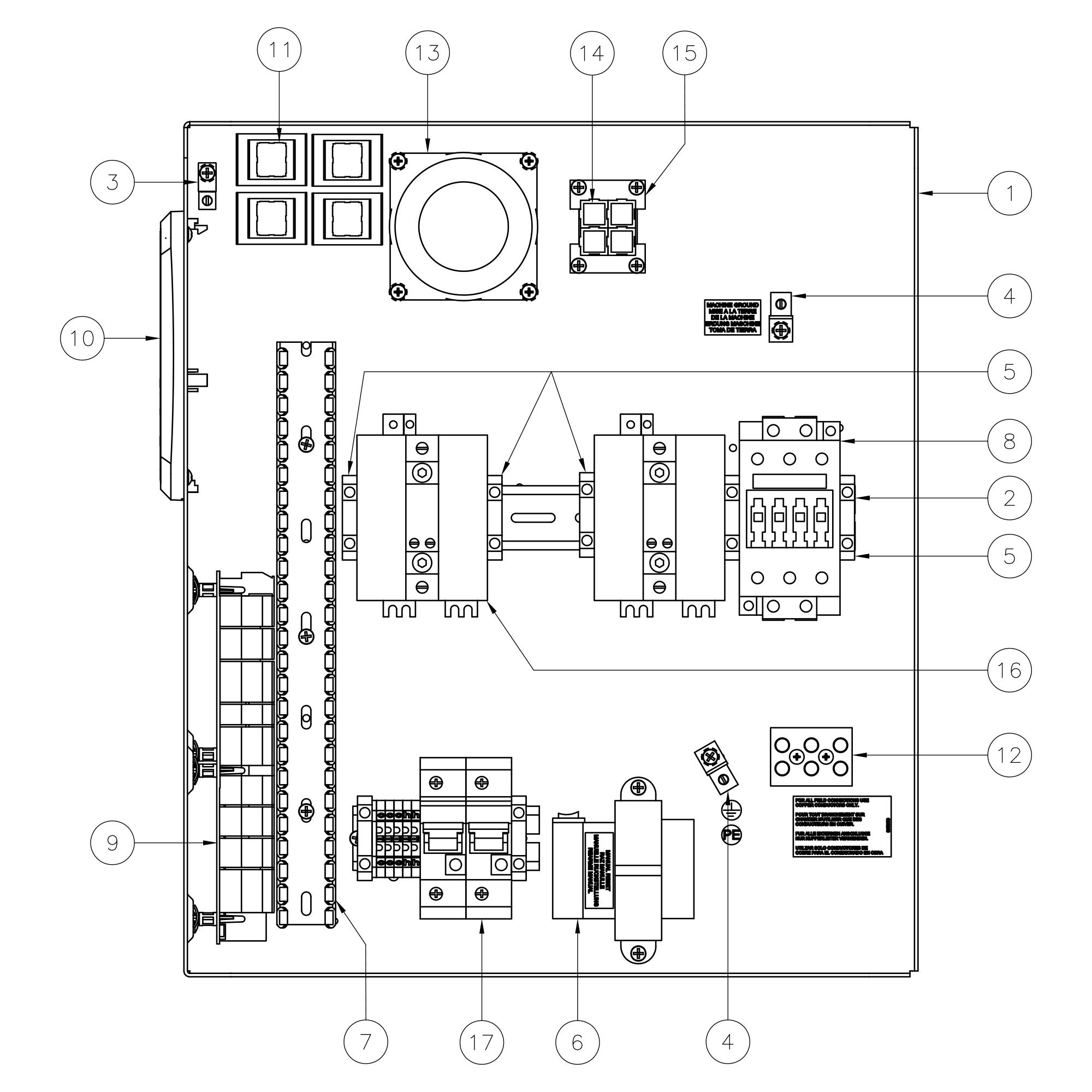 Subpanel with SSR Subpanel with SSR