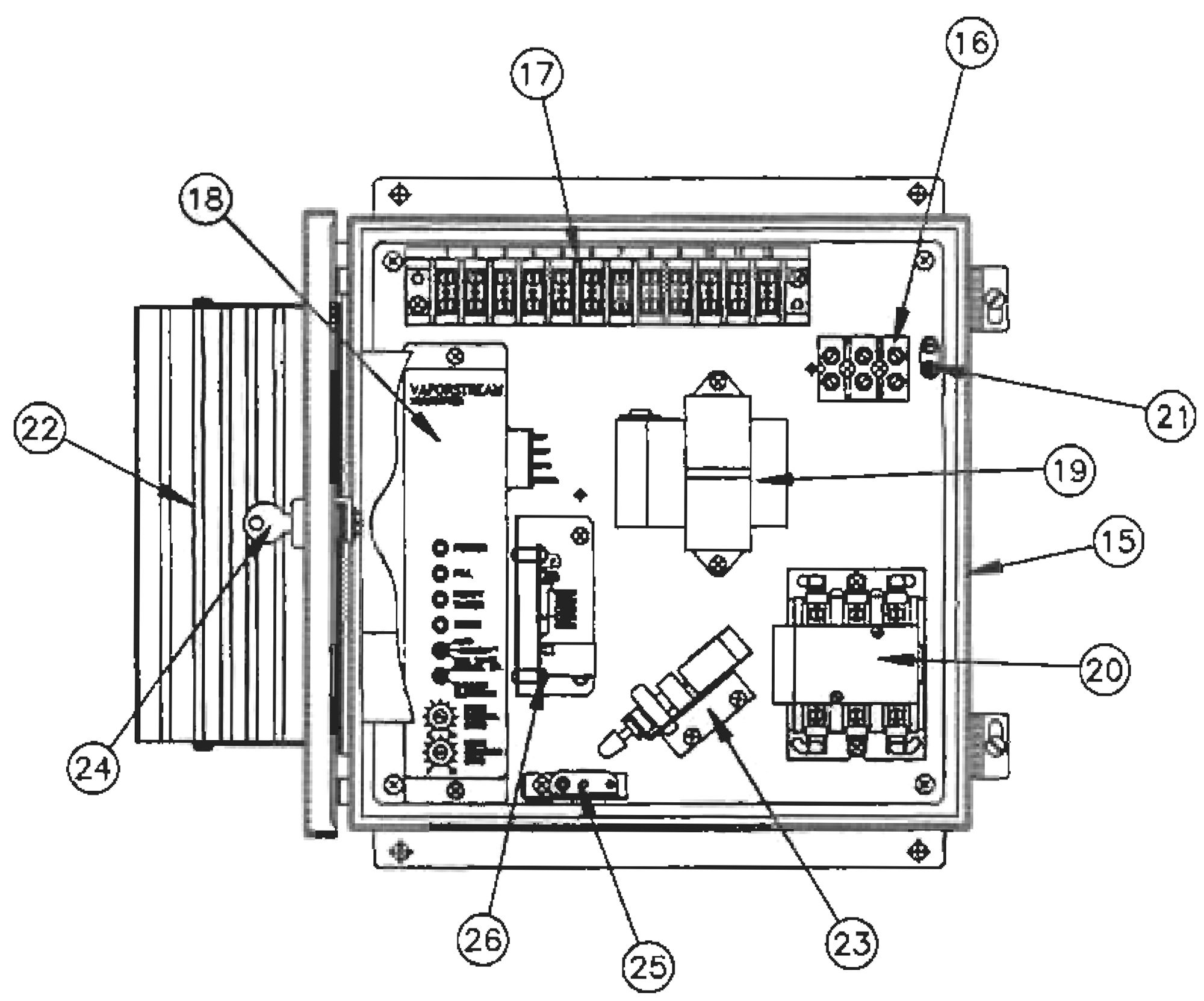 VPC Control Cabinet - Single Heater