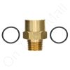 DriSteem 180330-004 Adapter Kit 3/4" NPT X 1" BRASS