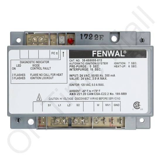DriSteem 405800-006 Ignition Control