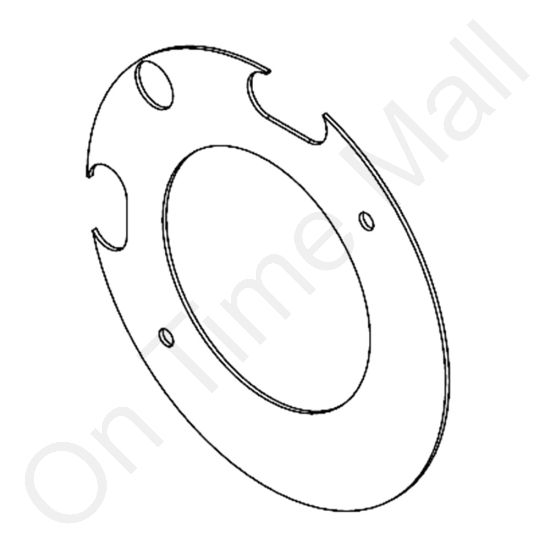 DriSteem 600395 Gasket Shield Burner Round